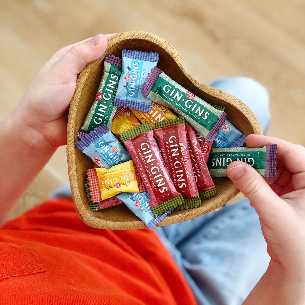 Gin Gins® Chewy Ginger Candy | The Ginger People | Different Flavor