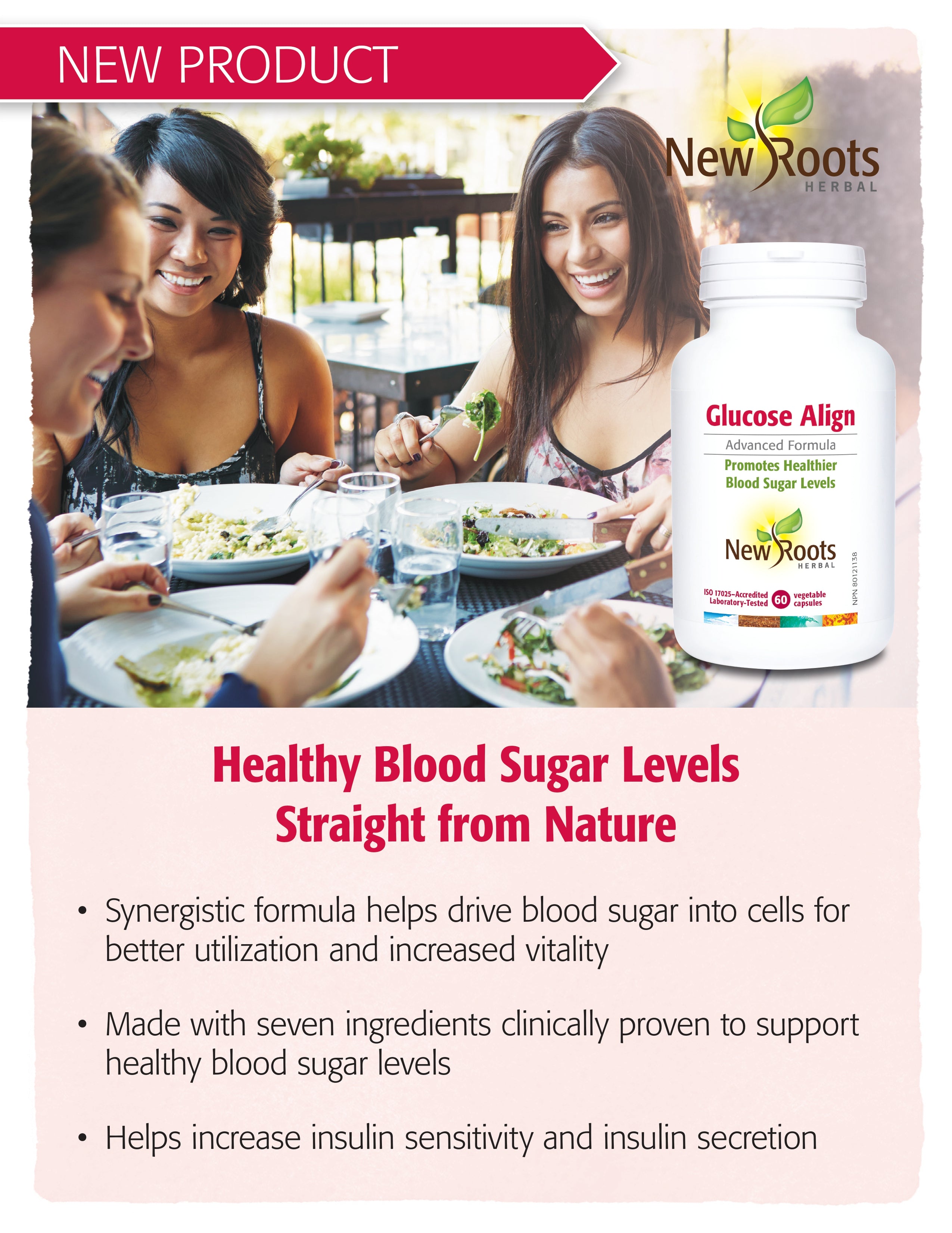 Glucose Align | New Roots HERBAL® | 60 Veg Capsules