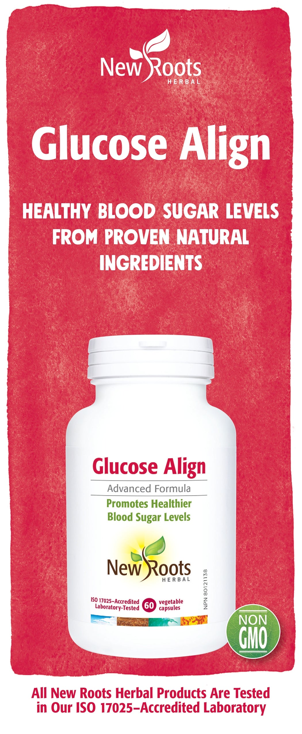 Glucose Align | New Roots HERBAL® | 60 Veg Capsules