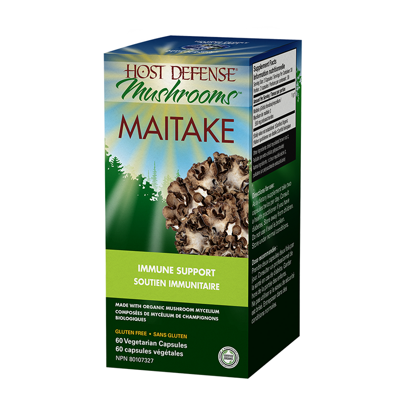 Maitake Capsules | Host Defense® Mushrooms™ | 60 or 120 Capsules