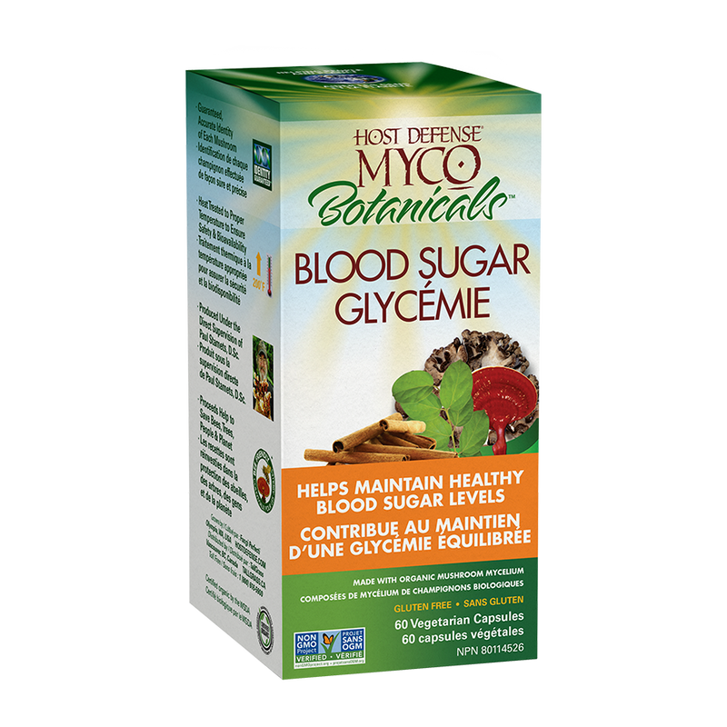 MycoBotanicals® Blood Sugar Capsules  | Host Defense® Mushrooms™ | 60 Capsules