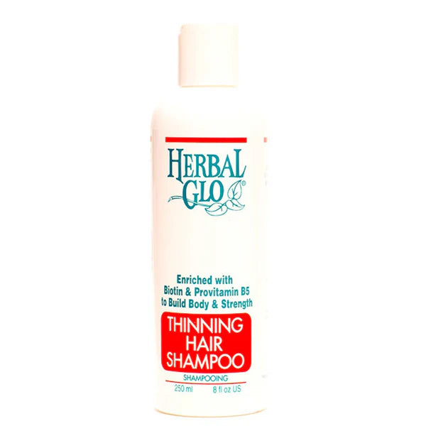 Thinning Hair Shampoo by Herbal Glo® – Strengthening & Volumizing Hair Support | 250 mL or 350 mL