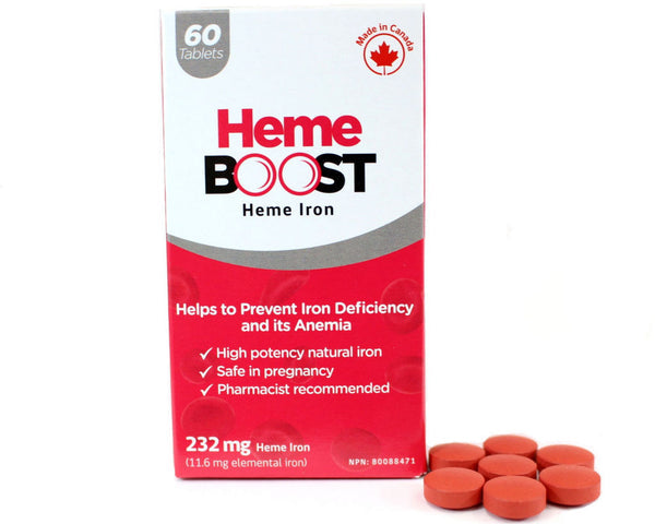 Heme Iron I HemeBOOST I 60 Tablets