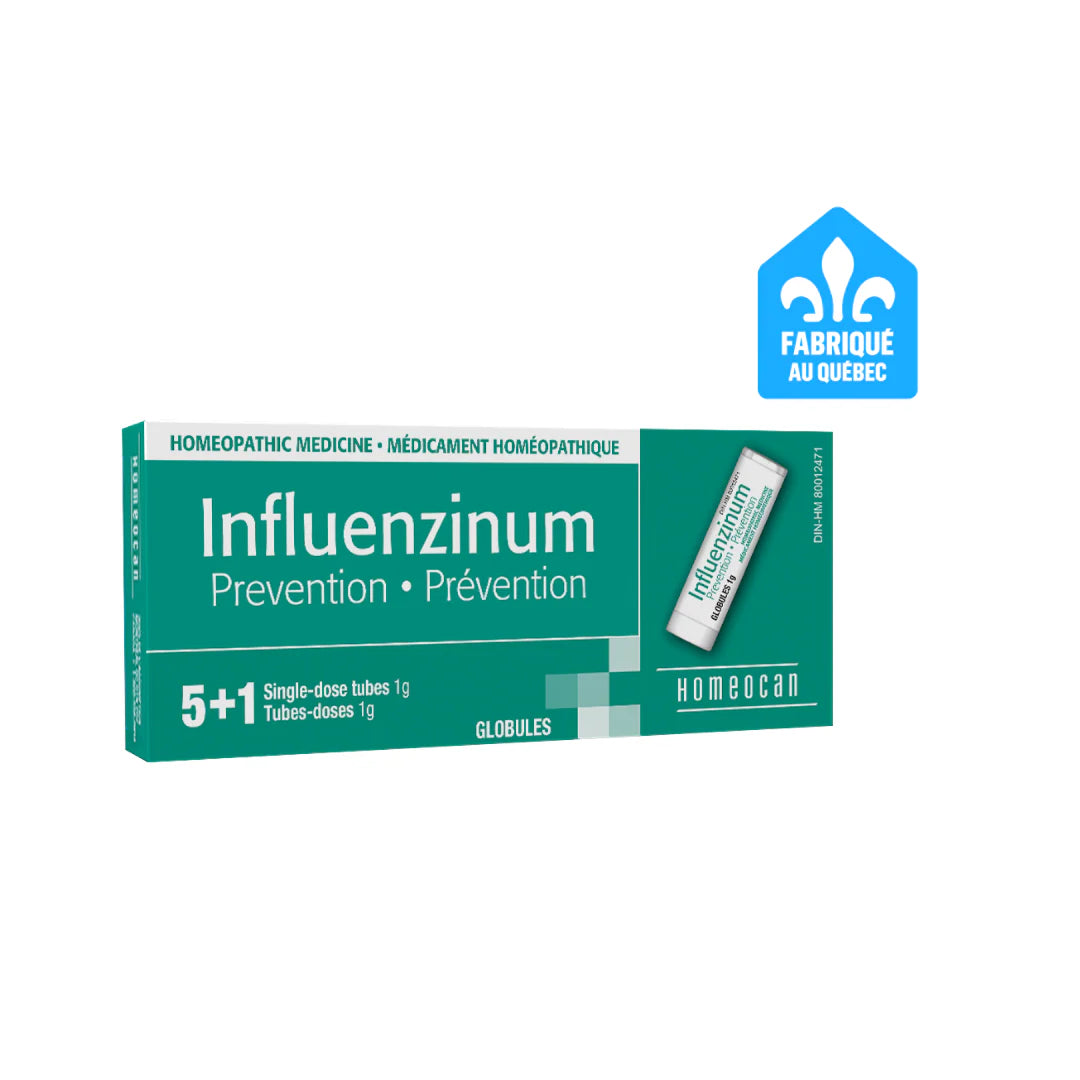 Influenzinum Prevention by Homeocan® – Homeopathic Flu Remedy for Seasonal Immune Support | Single-Dose Tube (1 g)