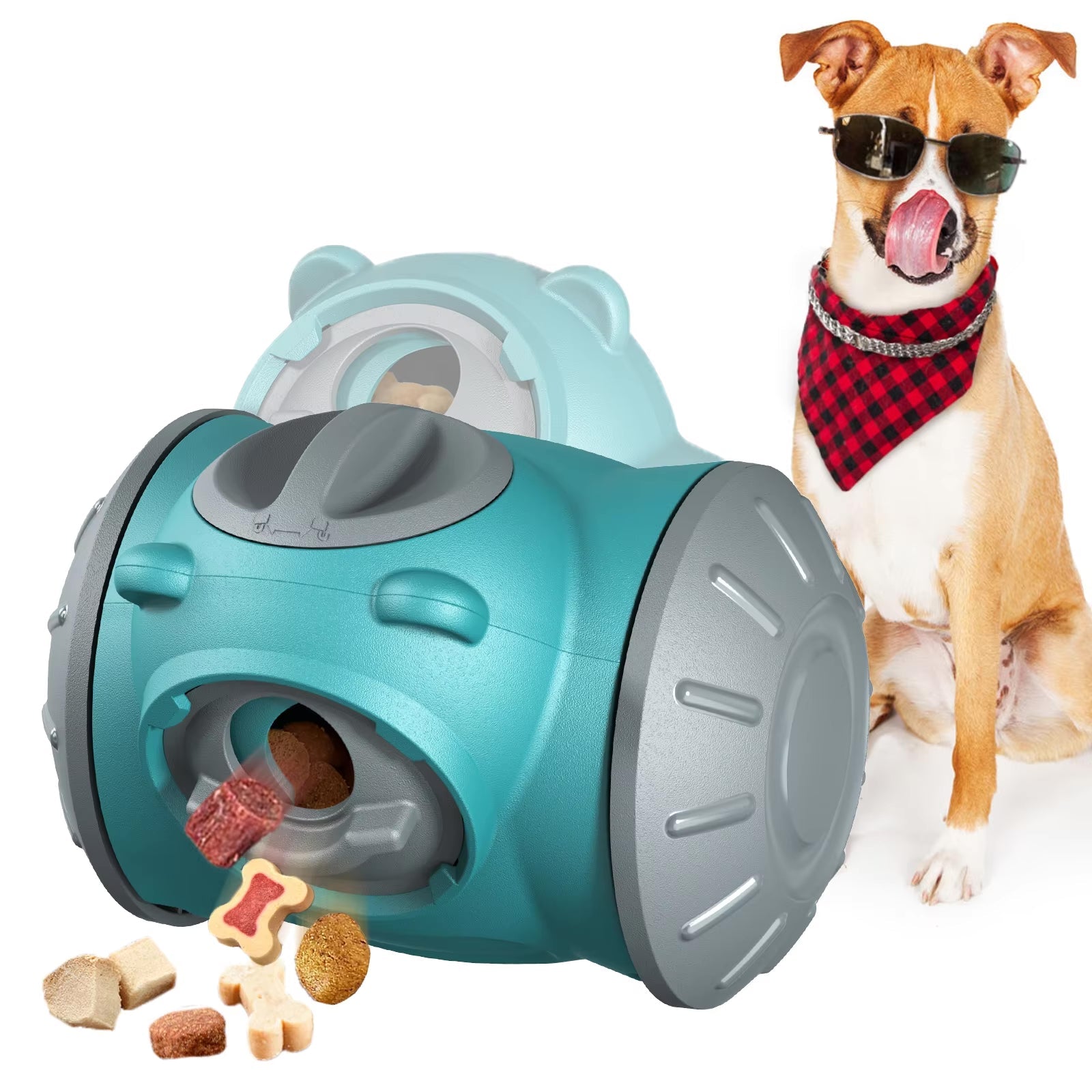 Dog Slow Feeder – Interactive Bear-Shaped Toy