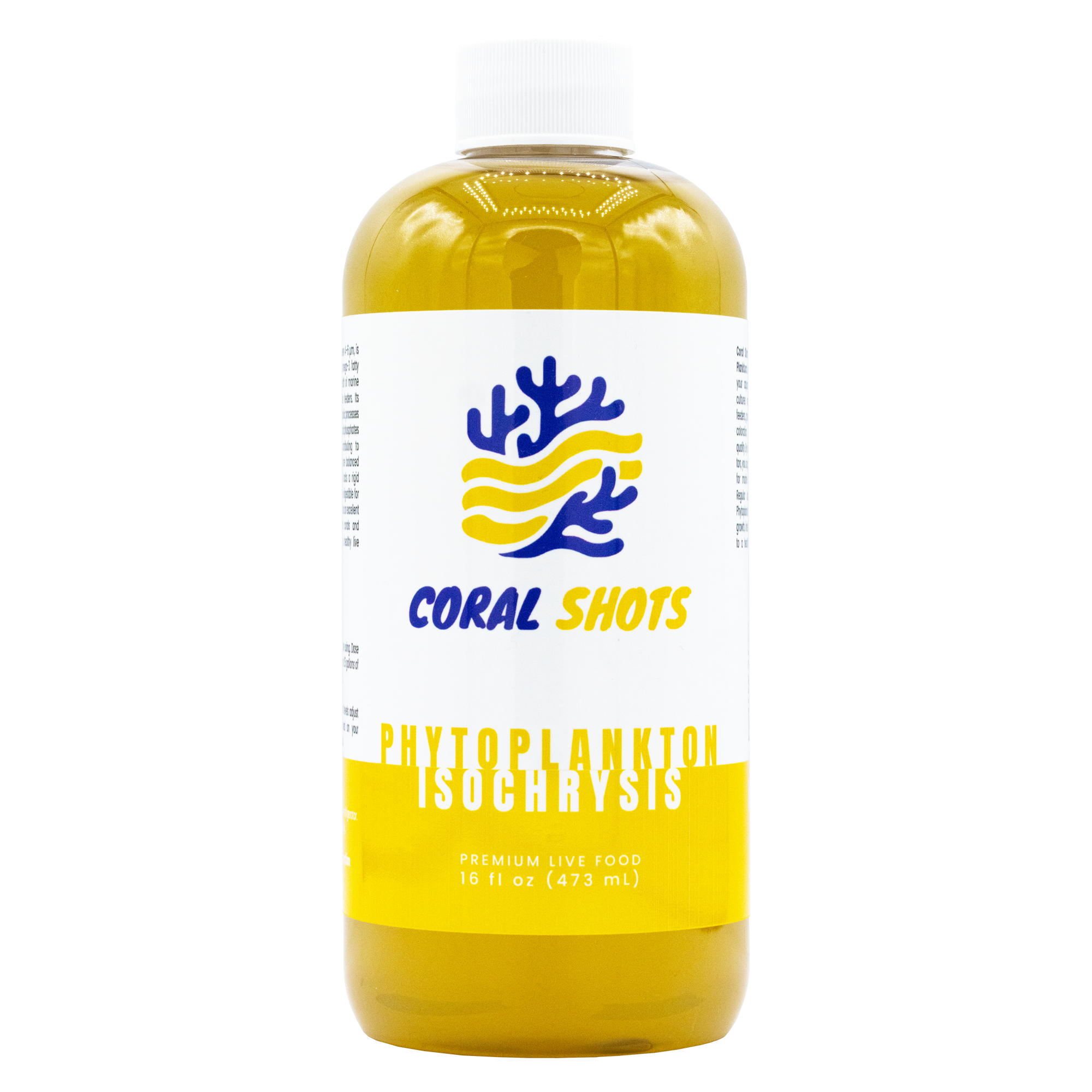 Isochrysis Live Phytoplankton - Coral Shots