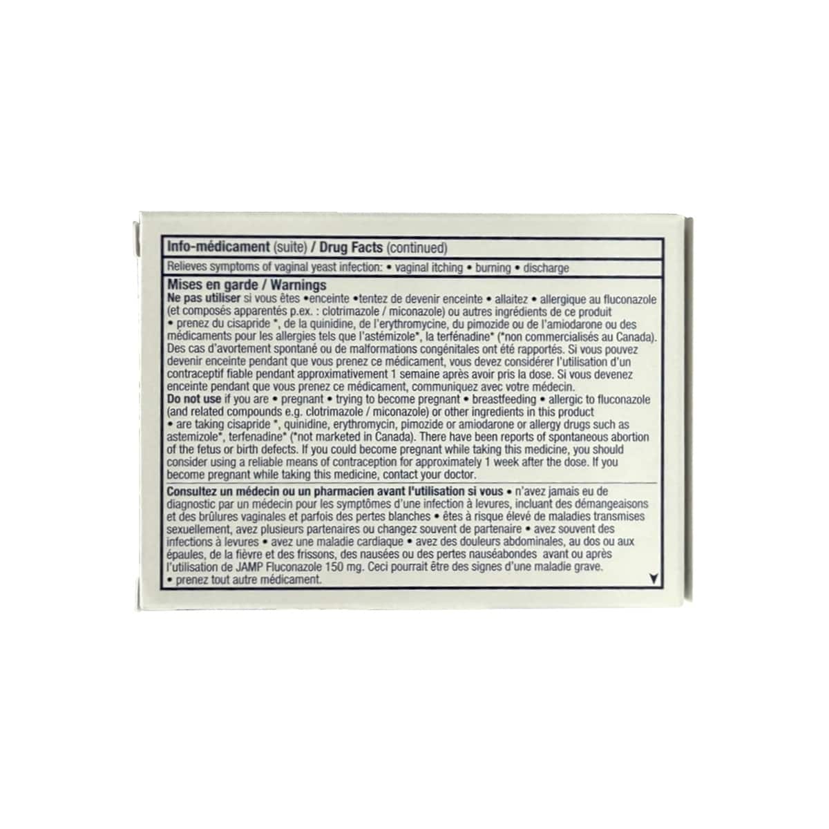 Jamp Fluconazole 150mg | JAMP Pharma |  1 Capsule