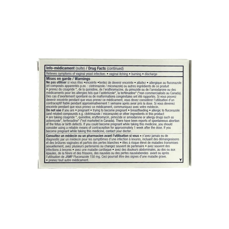 Jamp Fluconazole 150mg | JAMP Pharma |  1 Capsule