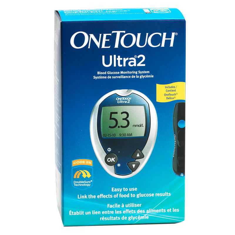 Ultra 2 Blood Glucose Monitoring System | OneTouch® | 1 Unit Device