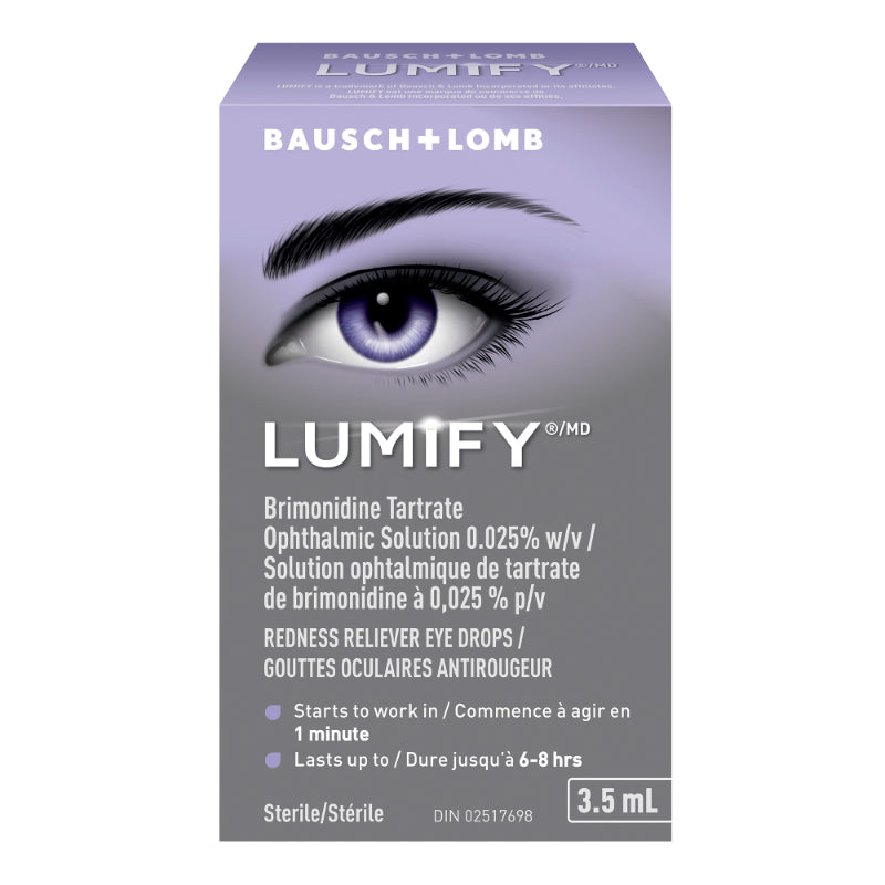 Lumify Redness Reliever  | Bausch + Lomb | 3.5 OR 7.5 mL