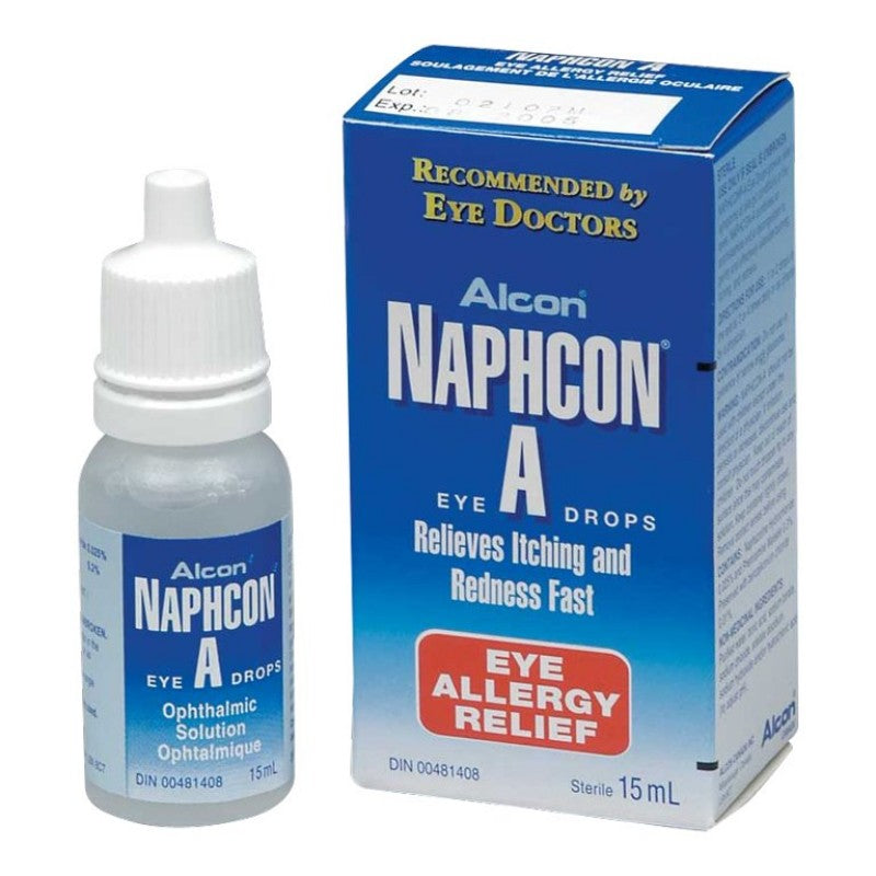 Alcon Eye Drops | Naphcon-A | 15 mL