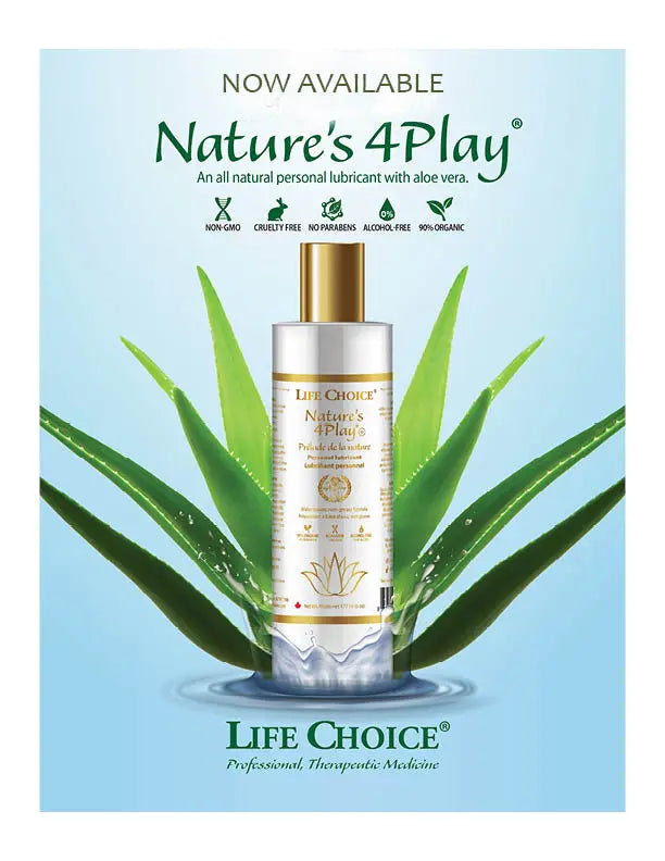 Nature's 4 Play Lubricant | Life Choice® | 177 mL