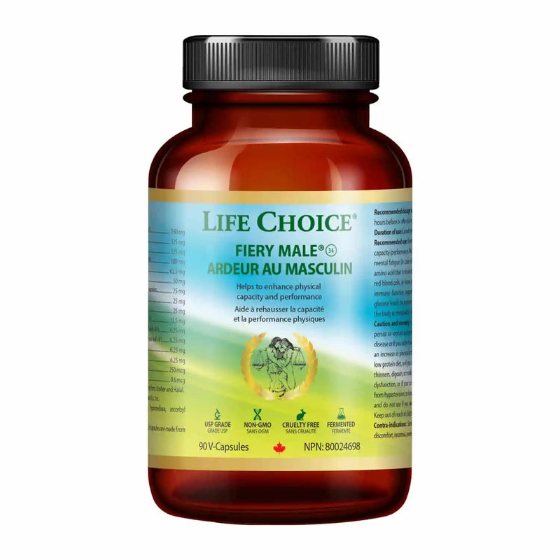 Fiery Male | Life Choice® | 90 Vegetarian Capsules