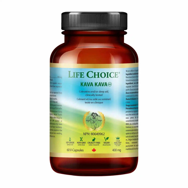 KAVA KAVA 400mg | Life Choice® | 60 Vegetarian Capsules