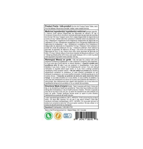 Bio-Active Mineroplex | Vita Aid® | 112 Capsules