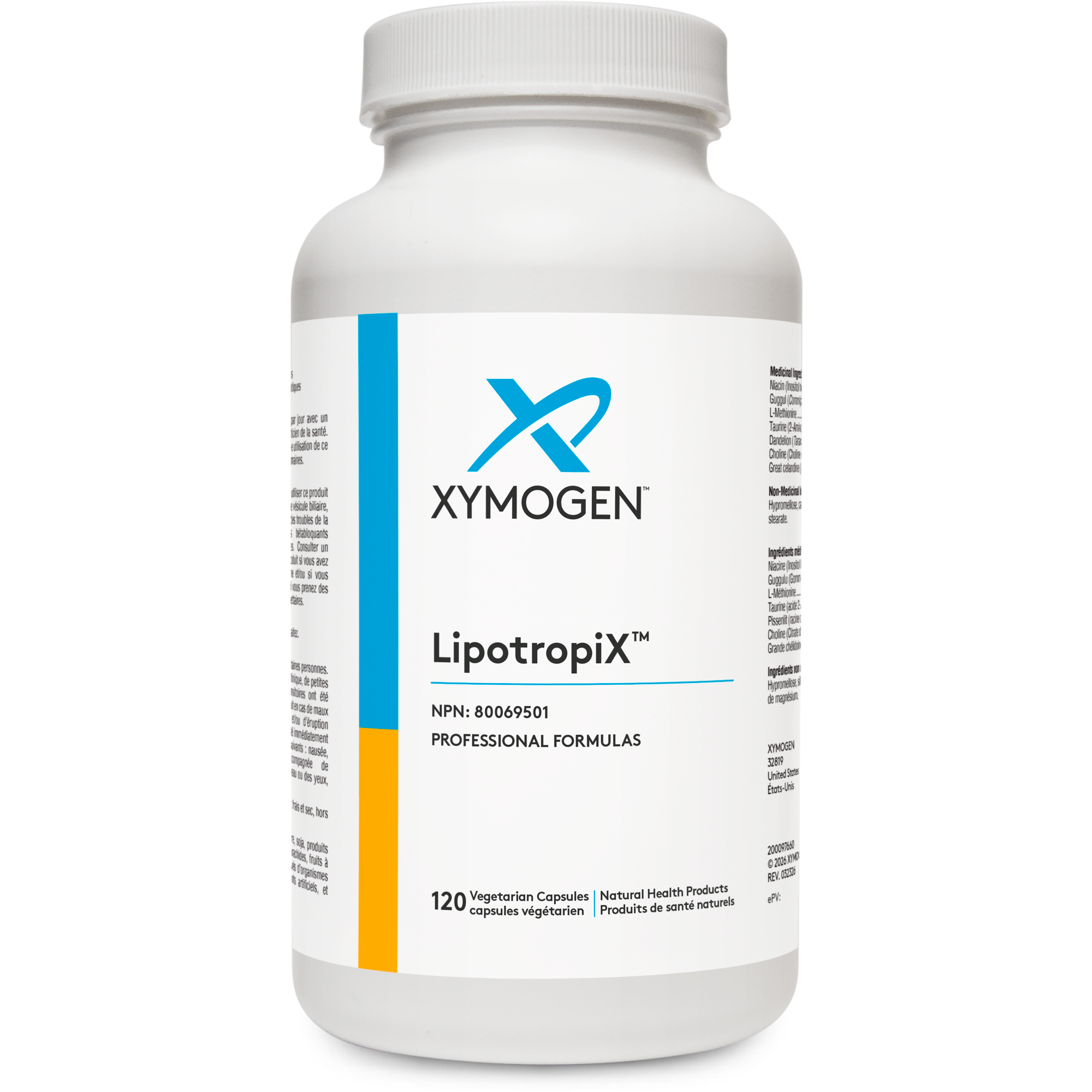 LipotropiX™ |  Xymogen® | 120 Capsules