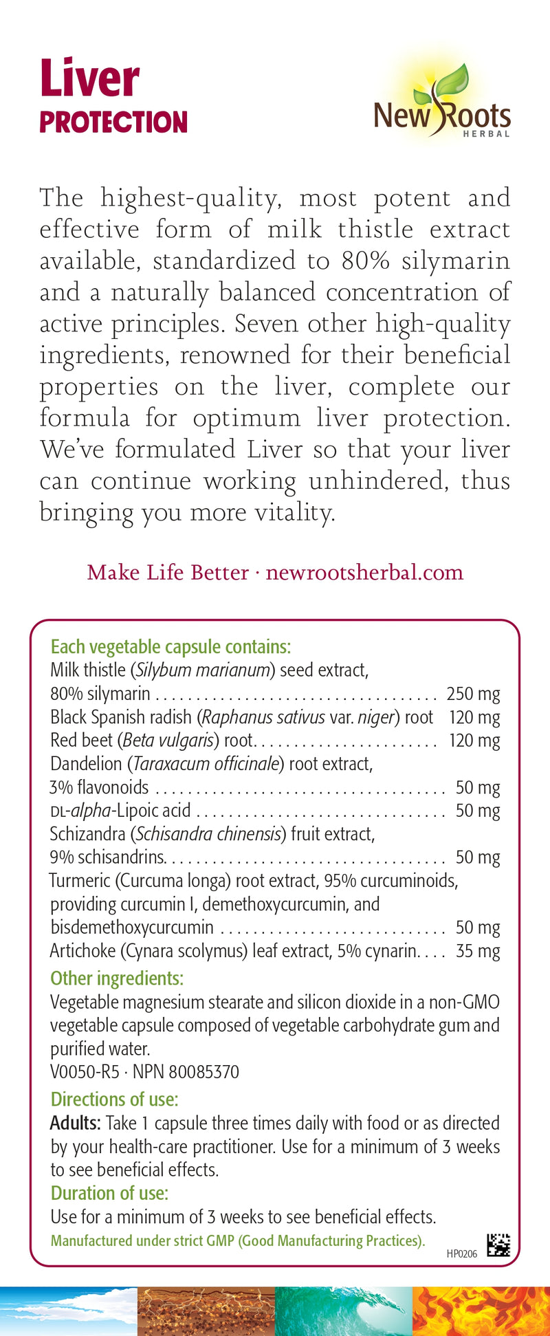 Liver Protection | New Roots HERBAL® | 90 Capsules