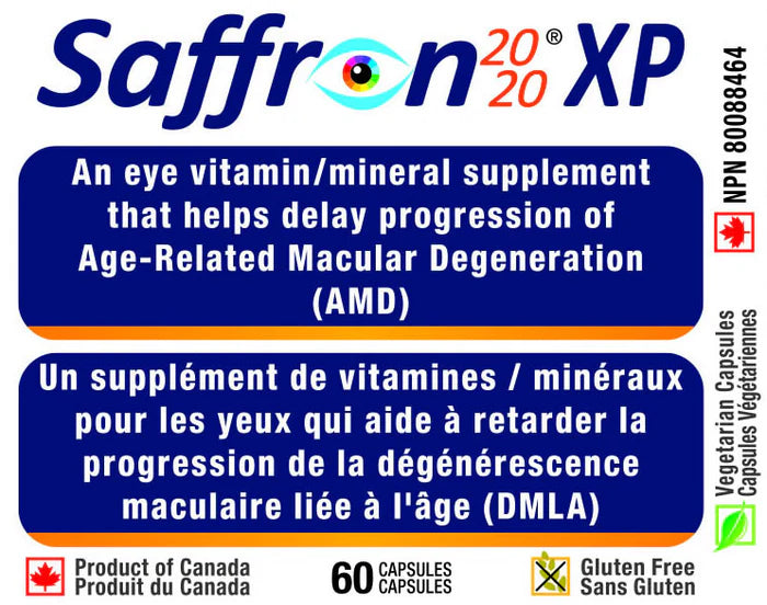 Saffron 2020-XP | Persavita™ | 60 Capsules