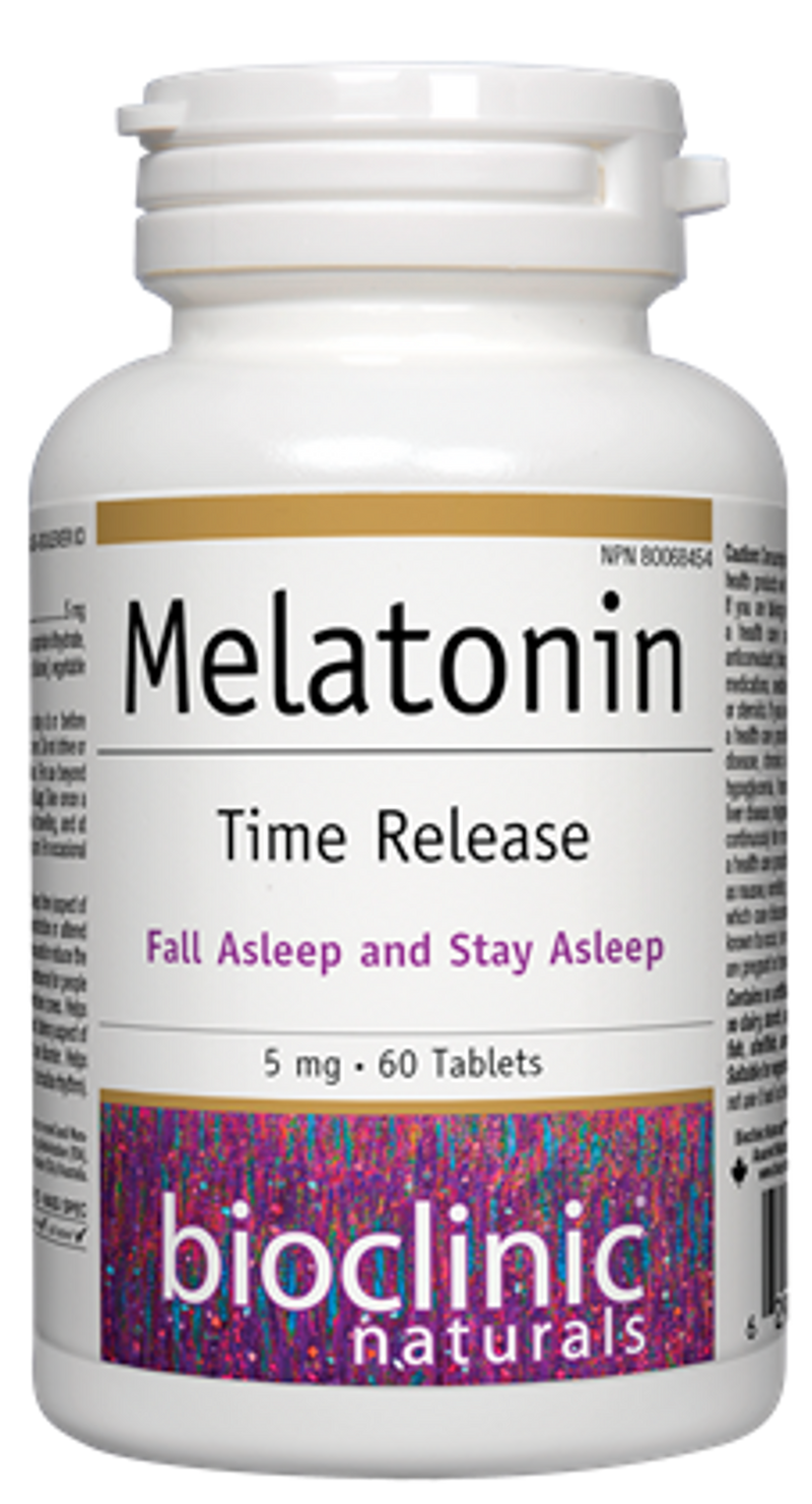 Melatonin 5mg | Bioclinic® Naturals | 60 Tablets