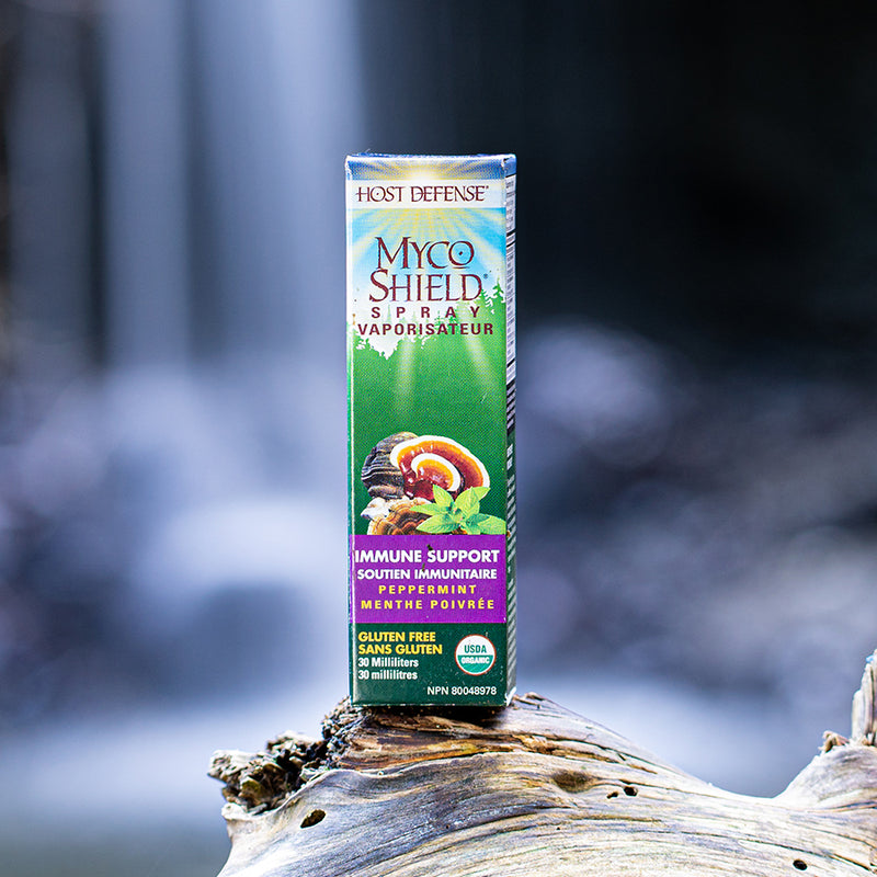 Mycoshield Spray Menthe poivrée | Champignons Host Defense® | 30 ml