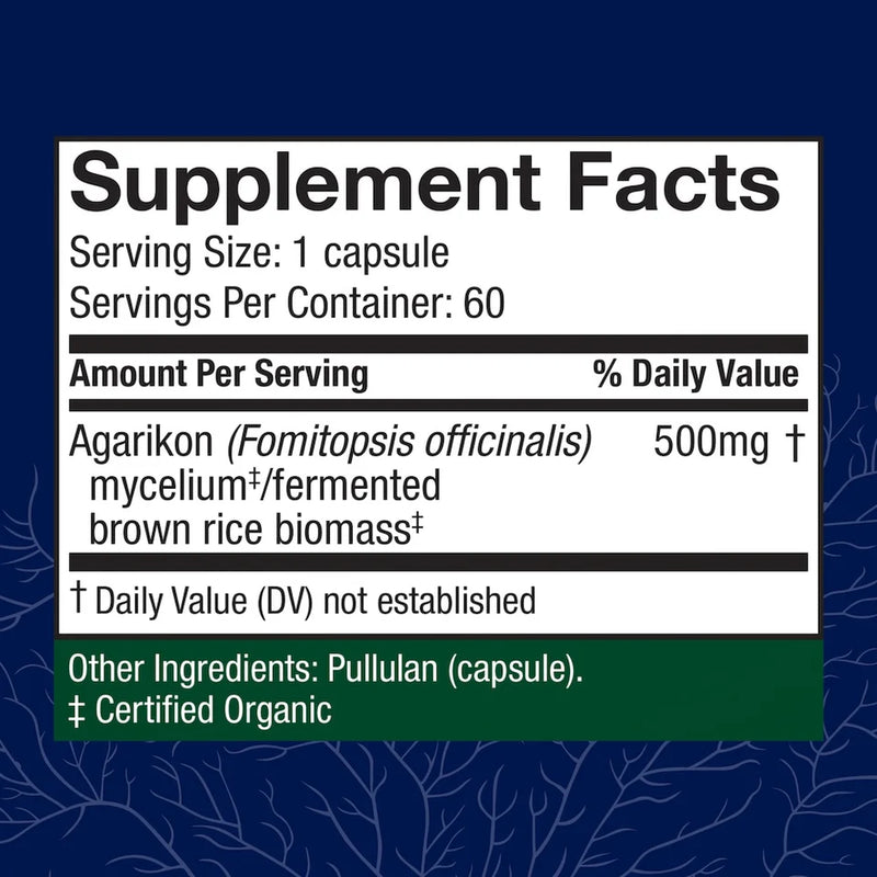 Agarikon | Host Defense® Mushrooms™ | 60 Capsules