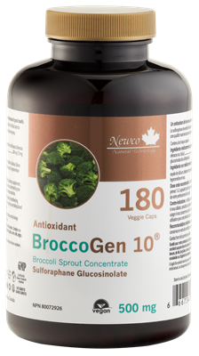 BroccoGen 10® Sulforaphane Glucosinolate | Newco | Veggie Caps