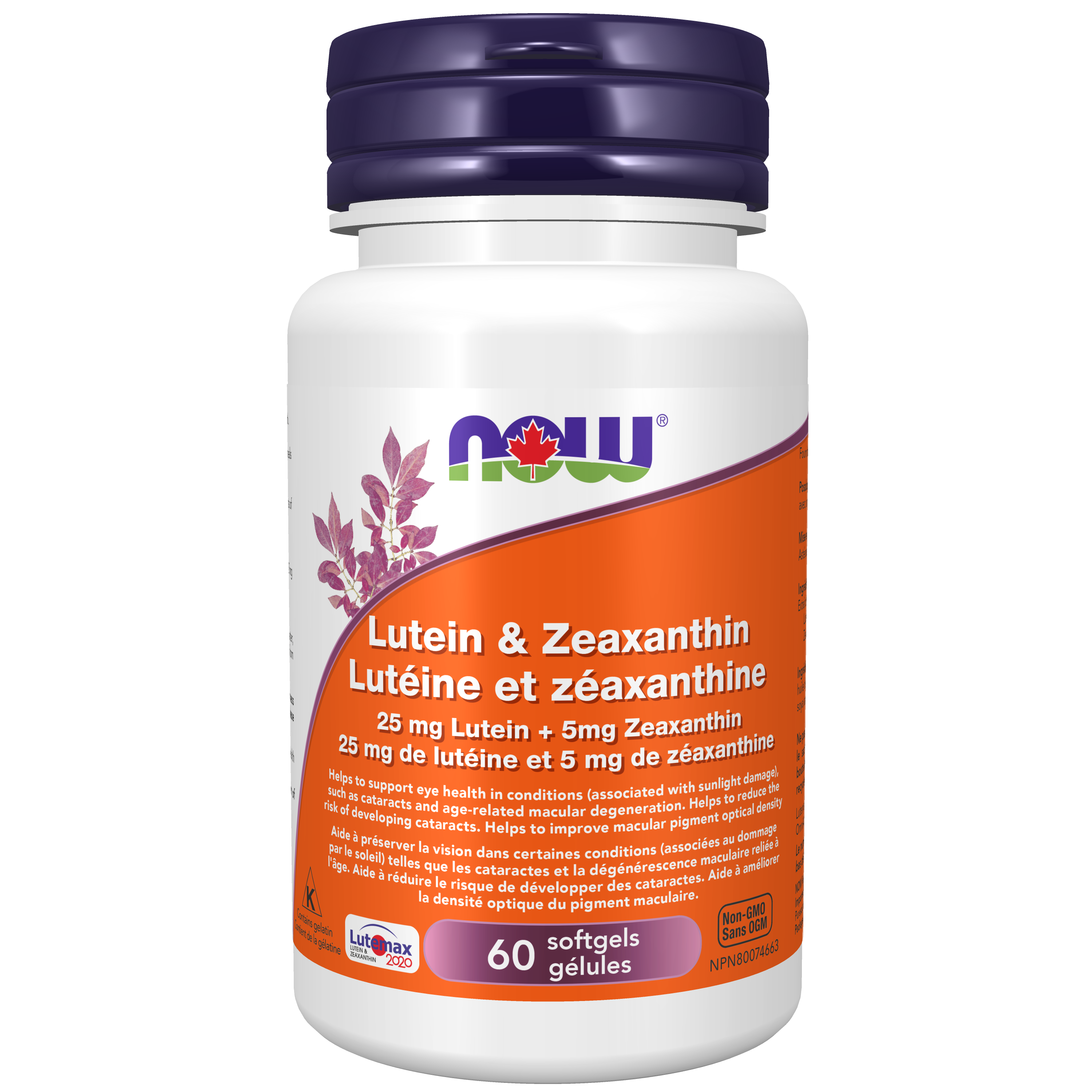 Lutein & Zeaxanthin | NOW® | 60 Softgels