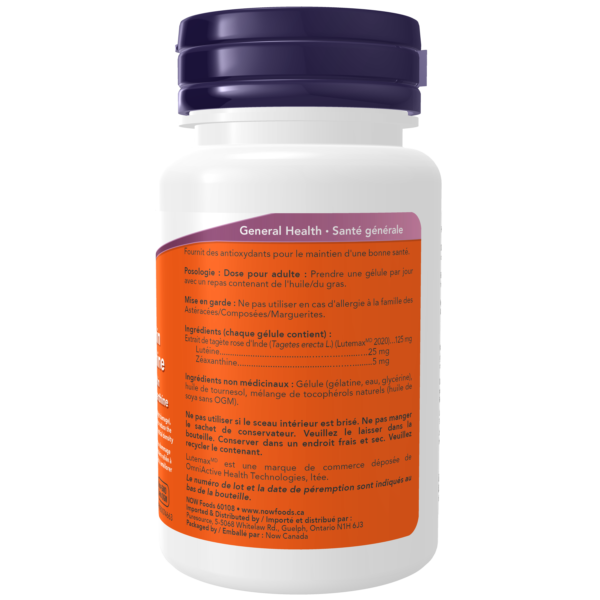 Lutein & Zeaxanthin | NOW® | 60 Softgels