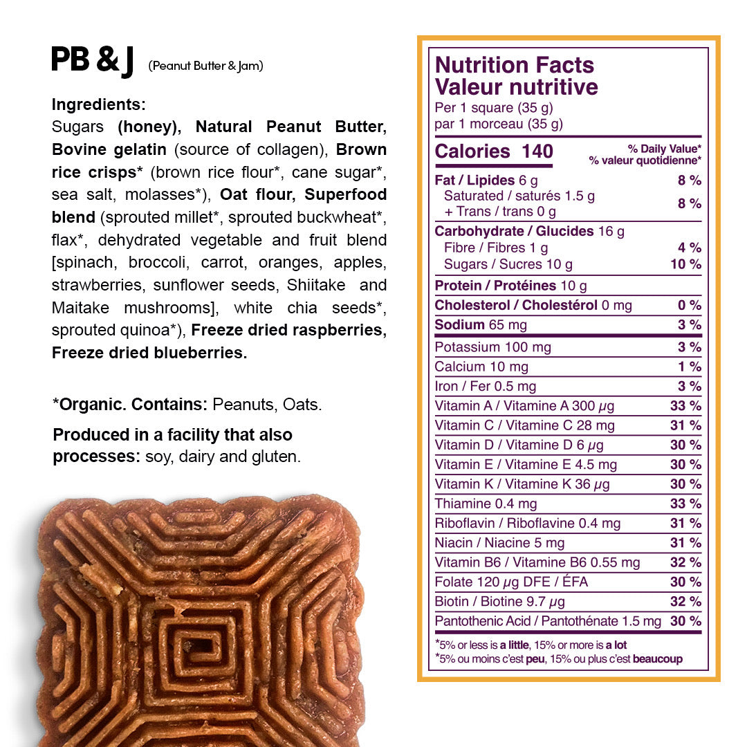 PB&J Elite Squares (Box of 12)
