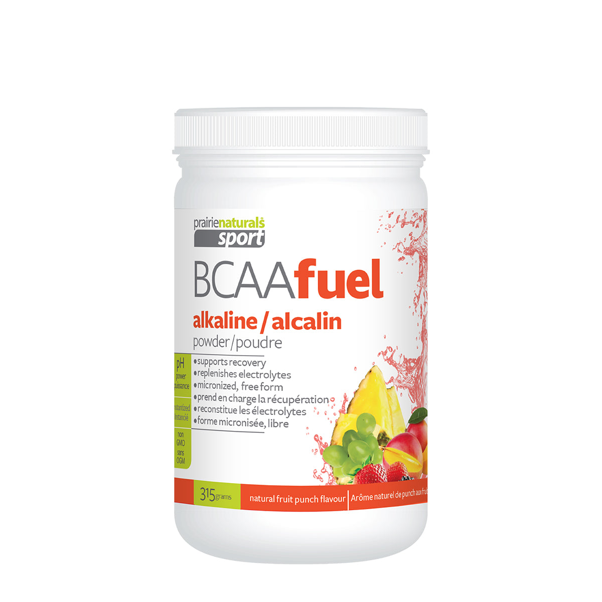 BCAA Fuel pH Balanced | Prairie Naturals® | 315 garm