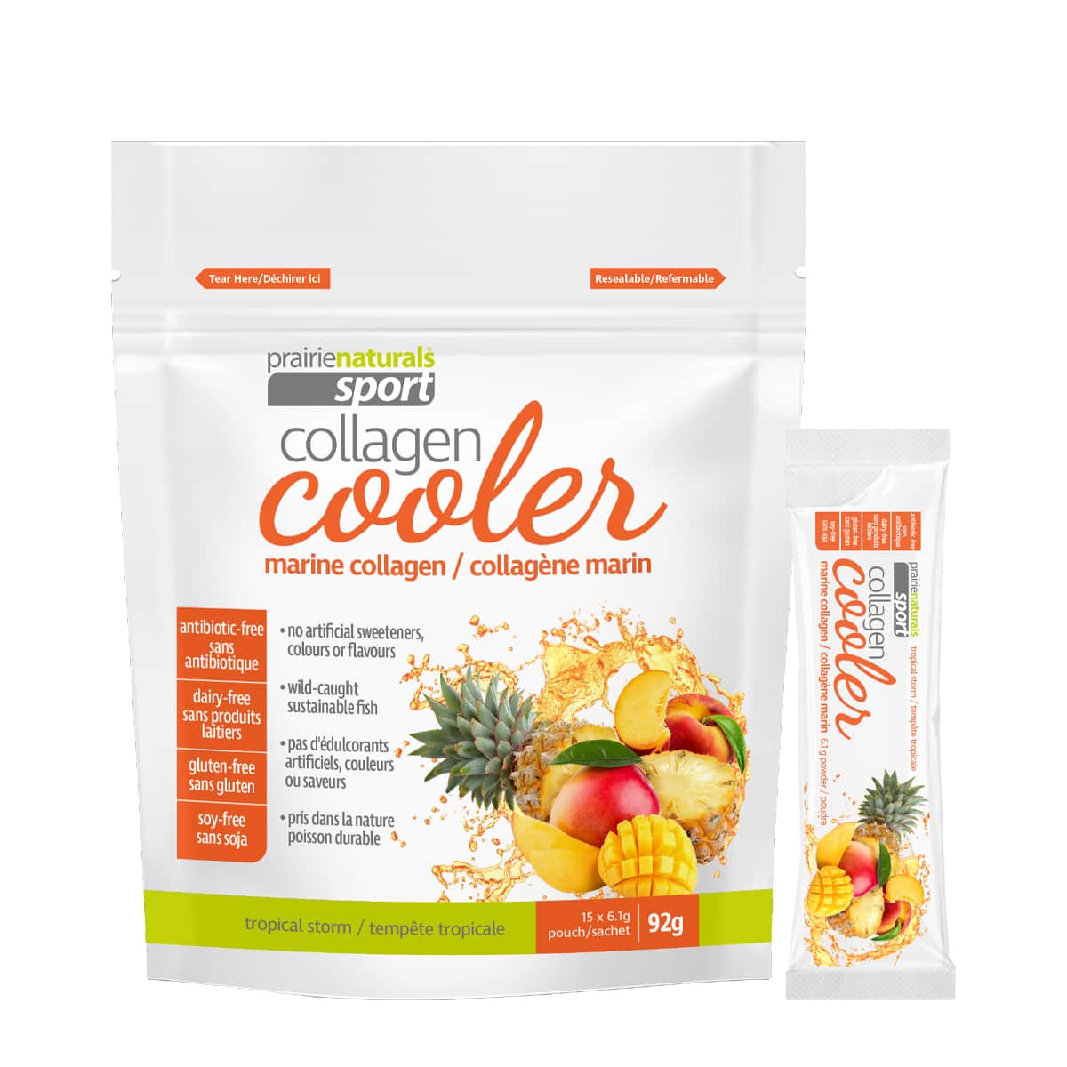 Marine Collagen Cooler | Prairie Naturals® | 6.4g x 15