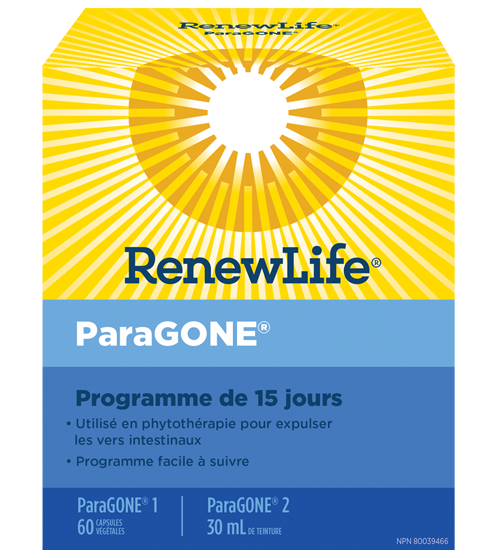 ParaGONE® | Renew Life®  | 60 Vegeterian Capsules