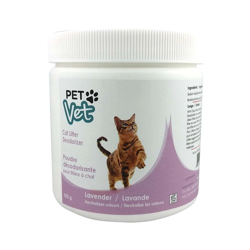 Cat Litter Deodorizer in Lavender  | PetVet  | 500 gr or 1 kg