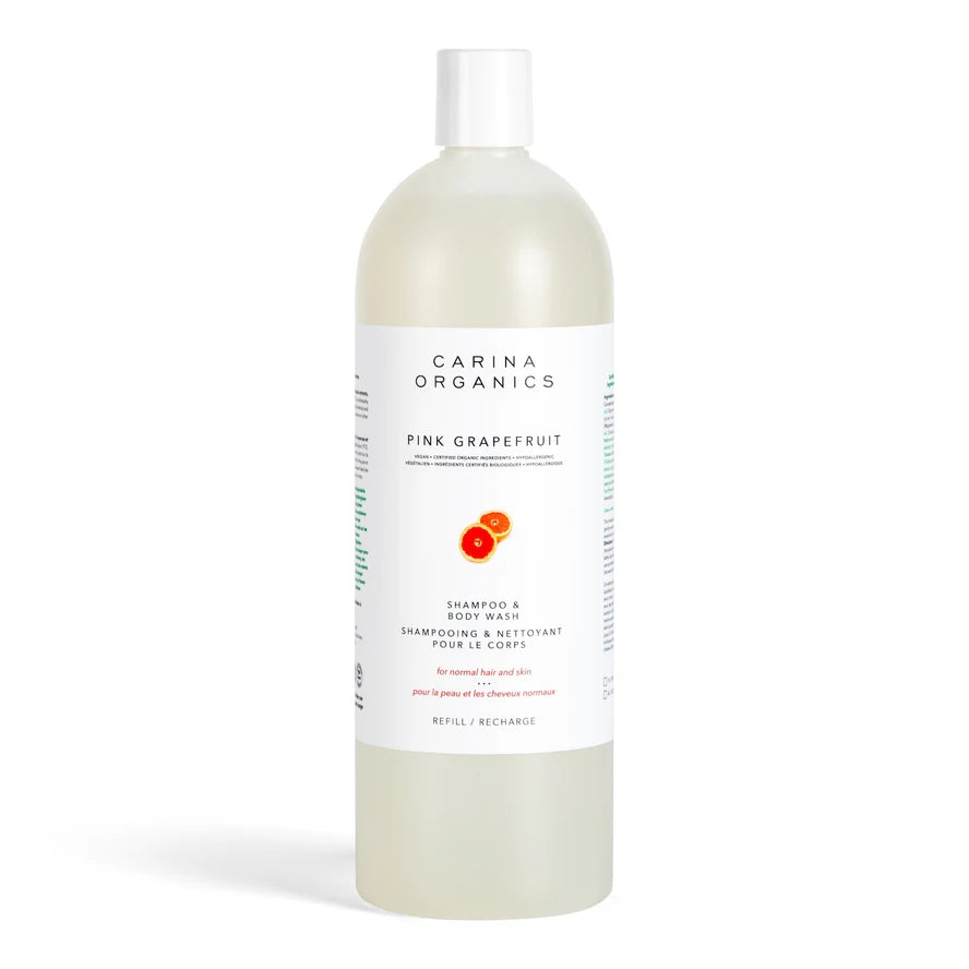Pink Grapefruit Shampoo and Body Wash | Carina™ Organics | 360 mL