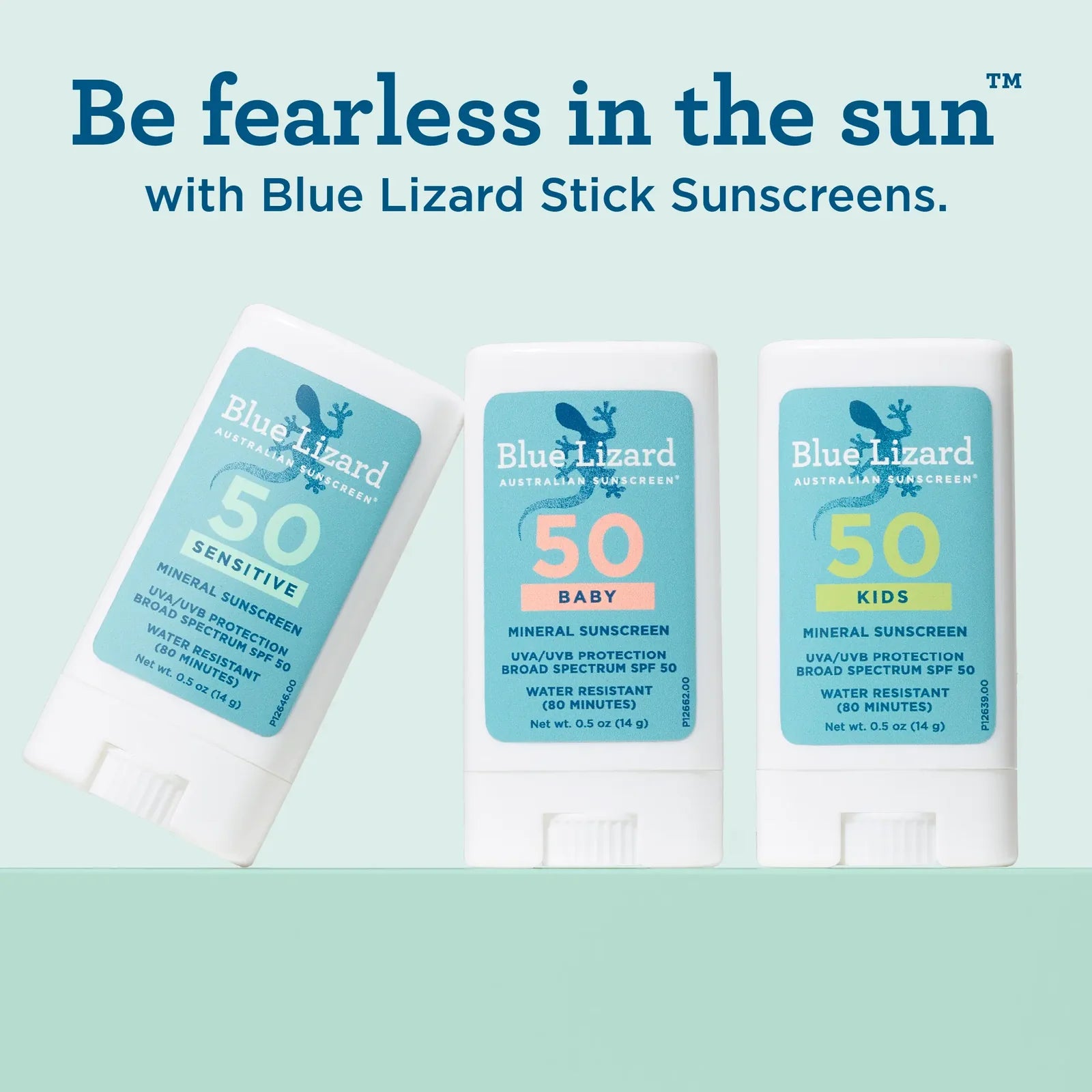 Mineral Face Stick Sunscreen SPF 50 | Blue Lizard | 14 g