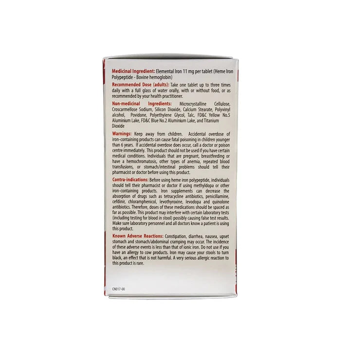 Heme Iron 11mg | Proferrin® | 30 or 90 Tablets