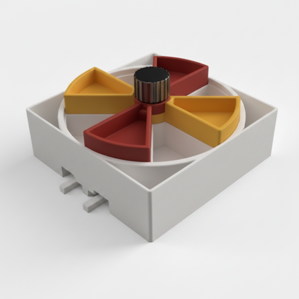 Multi-Layer Puzzle Feeder Module | Interactive Pet Enrichment