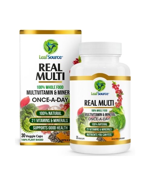 Real Multi | LeafSource®️ | 30 Veggie Capsules