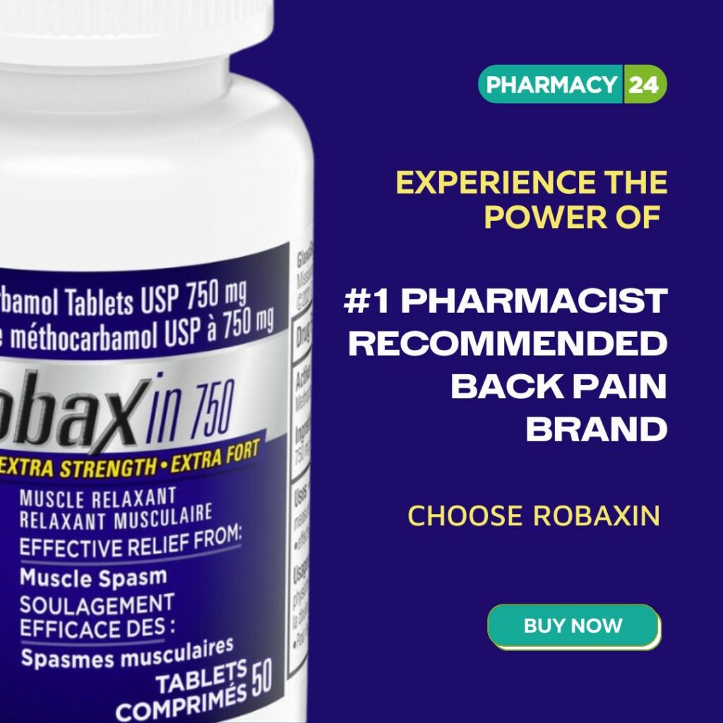Robaxin 750 mg Extra Strength | Robax | 50 Tablets