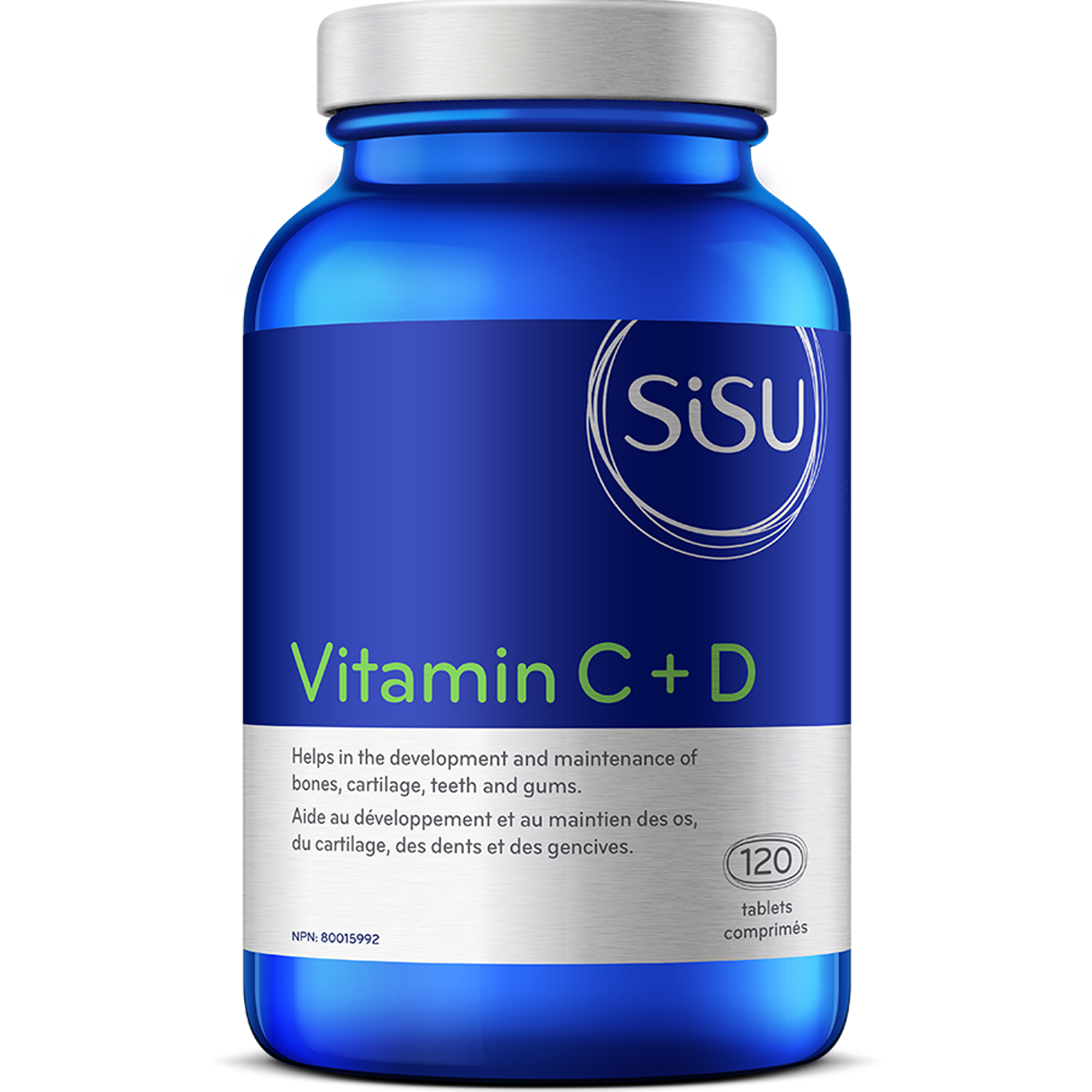 Vitamin C + D | SISU | 120 Tablets