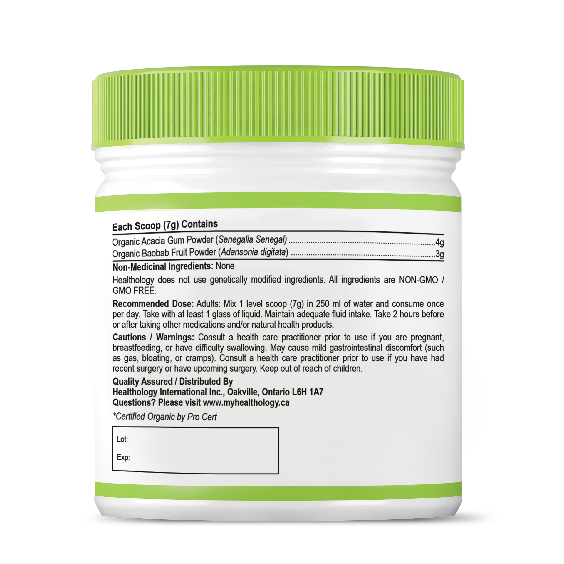 Soluble Fibre Blend | Healthology™ | 210 gram