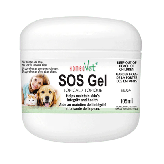 SOS Gel (topical) | HomeoVet® Cats & Dogs | 105 mL