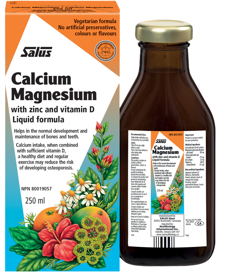 Calcium-Magnesium | Salus | 250 mL or 500 mL