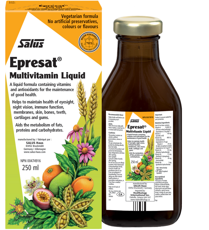 Epresat Multivitamin | Salus | 250 mL or 500 mL