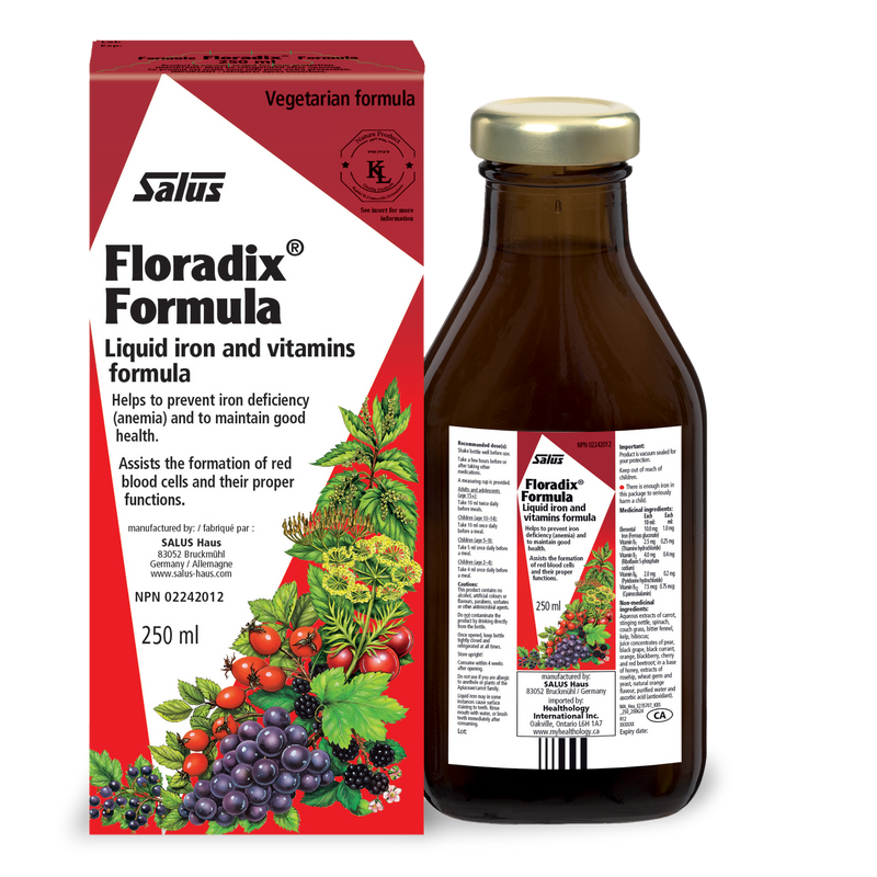 Floradix Liquid Iron | Salus | Various Sizes