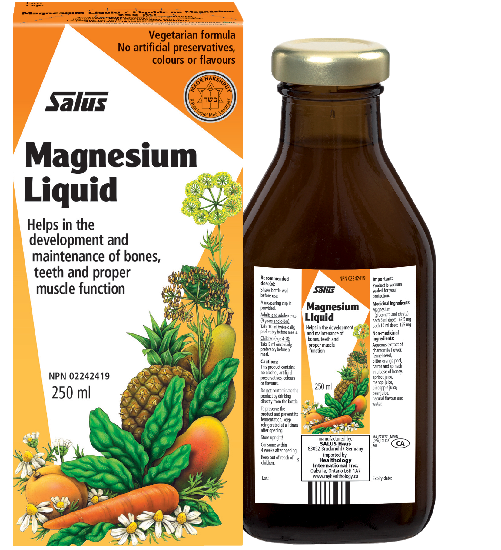 Magnesium | Salus | 250 ml or 500 mL