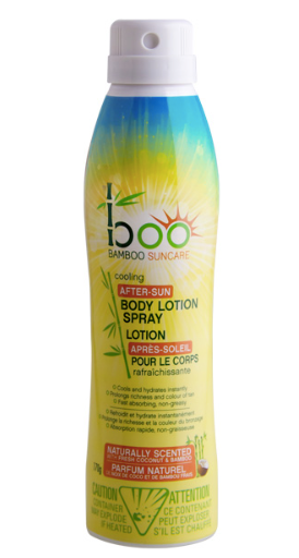 Cooling After-Sun Body Lotion Spray | Boo Bamboo | 170g