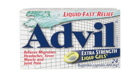 Extra Strength Ibuprofen Pain Relief Liquid-Gels | Advil® | 400mg (24 Count)