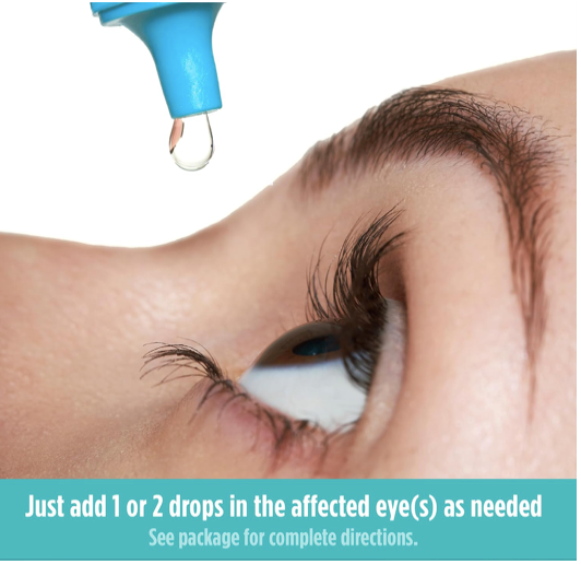 Moisturizing Dry Eye Lubricant Eye Drops | Blink | 15 mL