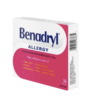 Allergy Tablets | Benadryl® |36 caplet